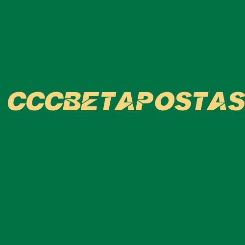 Logo da CCCBETAPOSTAS